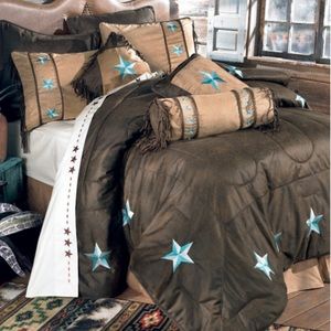 HIEND ACCENTS Laredo Super Queen Bedspread